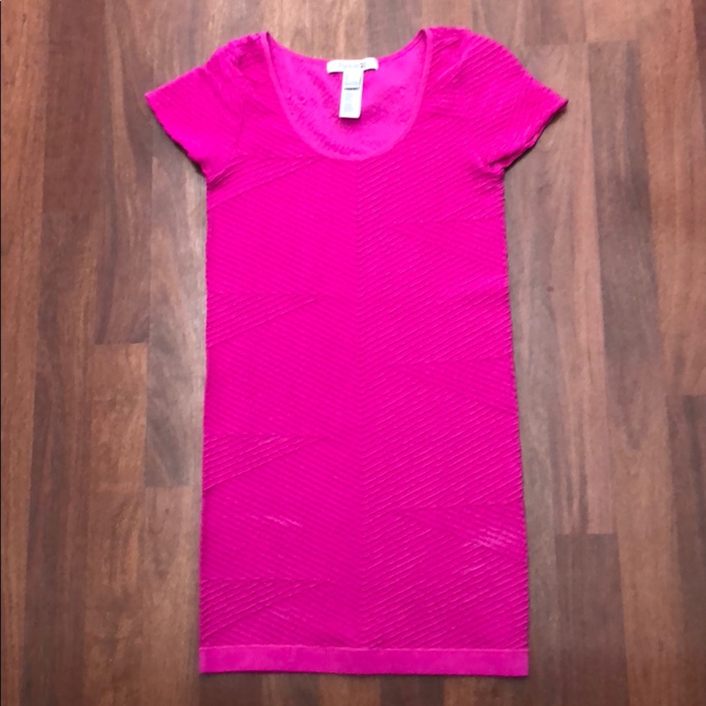 Pink Bodycon Dress - Size L